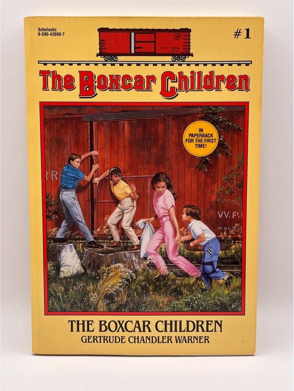 The Boxcar Children #1 Gertrude Chandler Warner Scholastic Paperback 1989